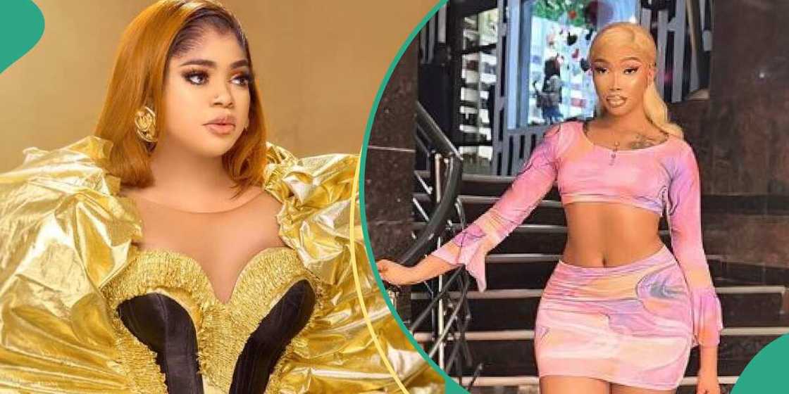 Crossdressers Bobrisky and Jay Boogie Crossdressers Bobrisky and Jay Boogie