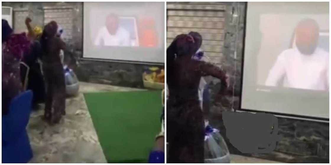 Virtual traditional wedding. Virtual traditional wedding.