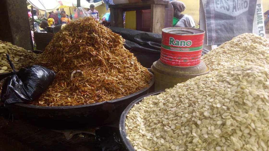 egusi, Lagos market