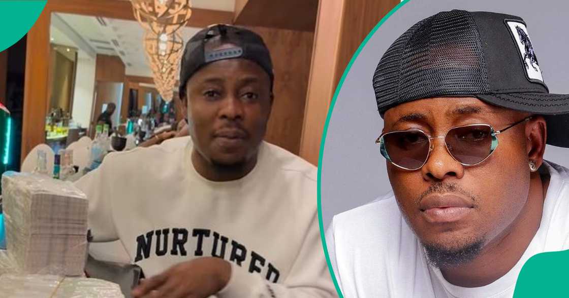 Lege Miami attends K1 concert where he threw money at audience while dancing Lege Miami attends K1 concert where he threw money at audience while dancing