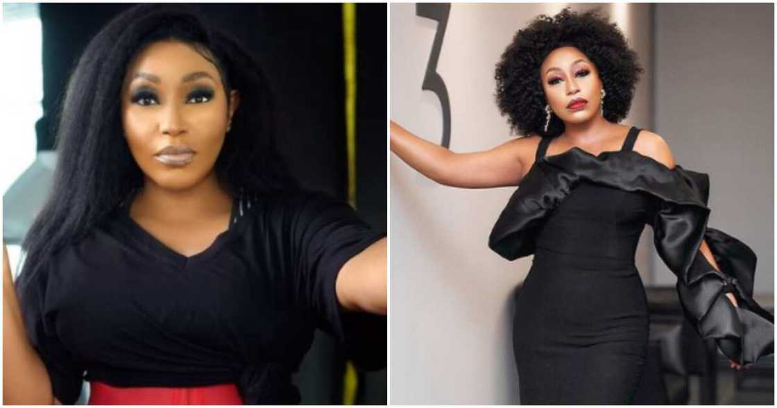 Nollywood actress Rita Dominic laments about her height Nollywood actress Rita Dominic laments about her height