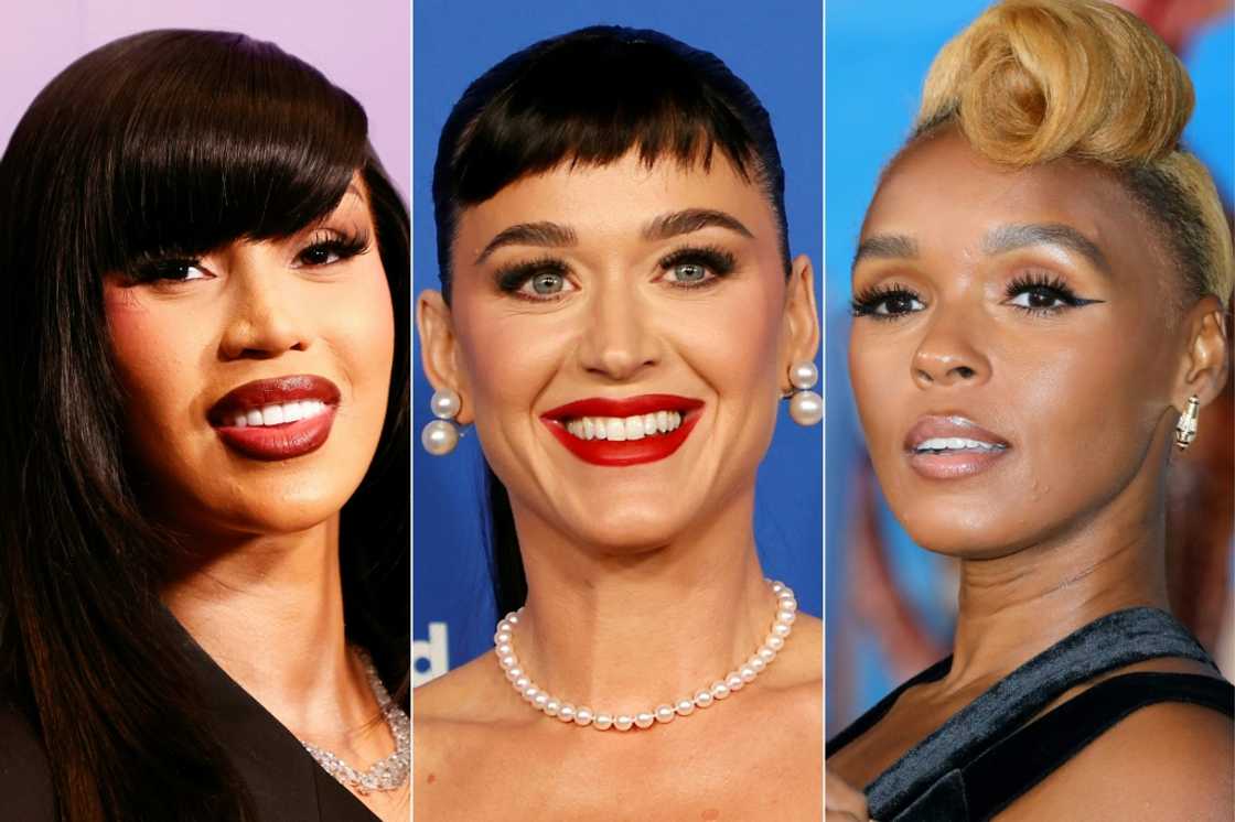 Cardi B, Katy Perry and Janelle Monae have all backed Kamala Harris for US president