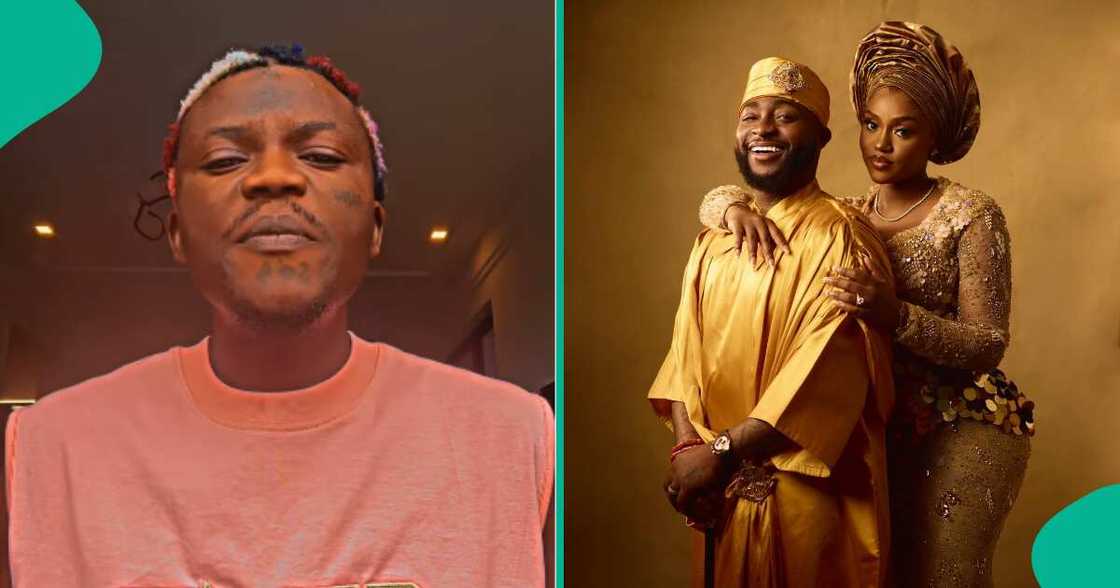 Portable opens up on why he didn't attend Davido and Chioma's wedding