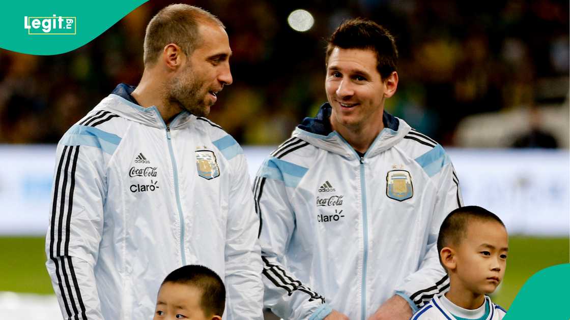 Pablo Zabaleta, Lionel Messi, Argentina, Brazil, China.