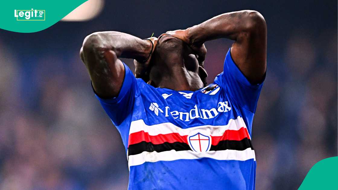 Ebenezer Akinsanmiro, Sampdoria, Pisa, Stadio Luigi Ferraris, Serie B, Italy. Ebenezer Akinsanmiro, Sampdoria, Pisa, Stadio Luigi Ferraris, Serie B, Italy.