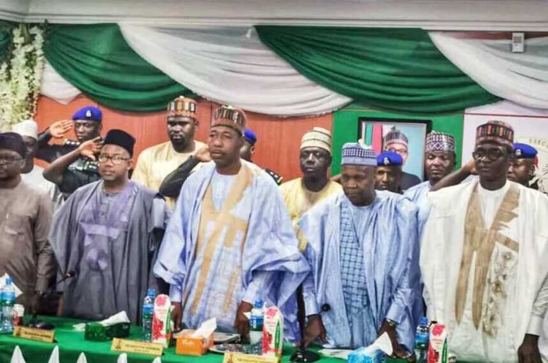 Bukatu 4 da gwamonin arewa maso gabas suka mika ga FG Bukatu 4 da gwamonin arewa maso gabas suka mika ga FG