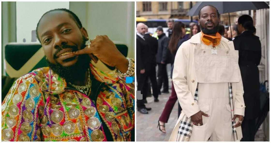 Photos of singer Adekunle Gold. Photos of singer Adekunle Gold.