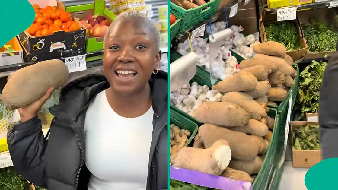 Nigerian woman reveals how much yam costs in UK