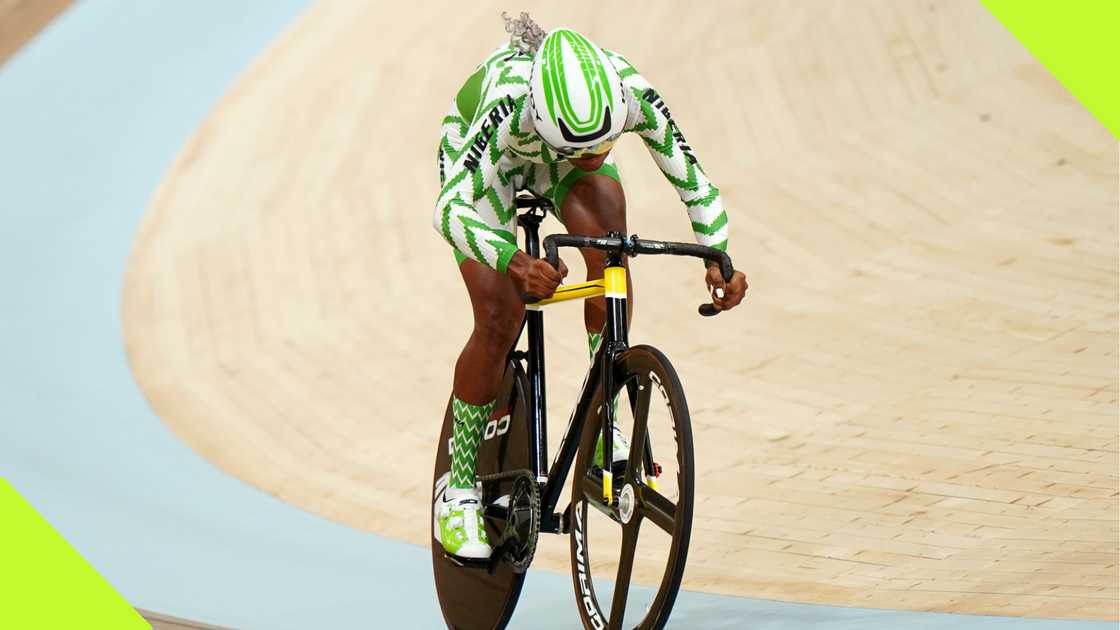 Ese Ukpeseraye competing at the Paris 2024 Olympics. Ese Ukpeseraye competing at the Paris 2024 Olympics.