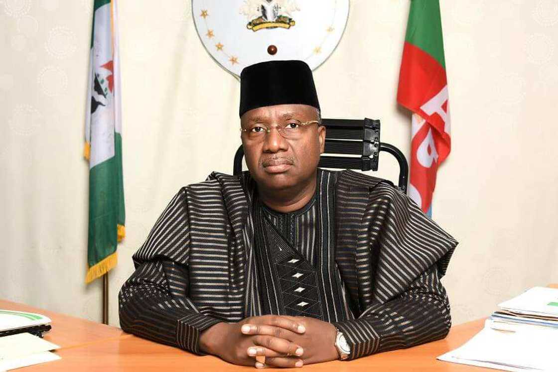 Jibrilla Bindow: DSS Grills Ex-Governor, 5 Other APC Members over Alleged anti-Buhari Meeting Jibrilla Bindow: DSS Grills Ex-Governor, 5 Other APC Members over Alleged anti-Buhari Meeting