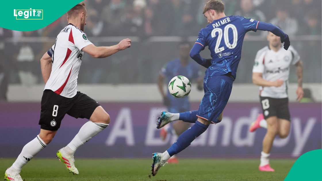 Rafal Augustyniak, Legia Warsaw, Chelsea, The Jozef Pilsudski's Municipal Stadium, Warsaw, Poland, UEFA Europa Conference League. Rafal Augustyniak, Legia Warsaw, Chelsea, The Jozef Pilsudski's Municipal Stadium, Warsaw, Poland, UEFA Europa Conference League.