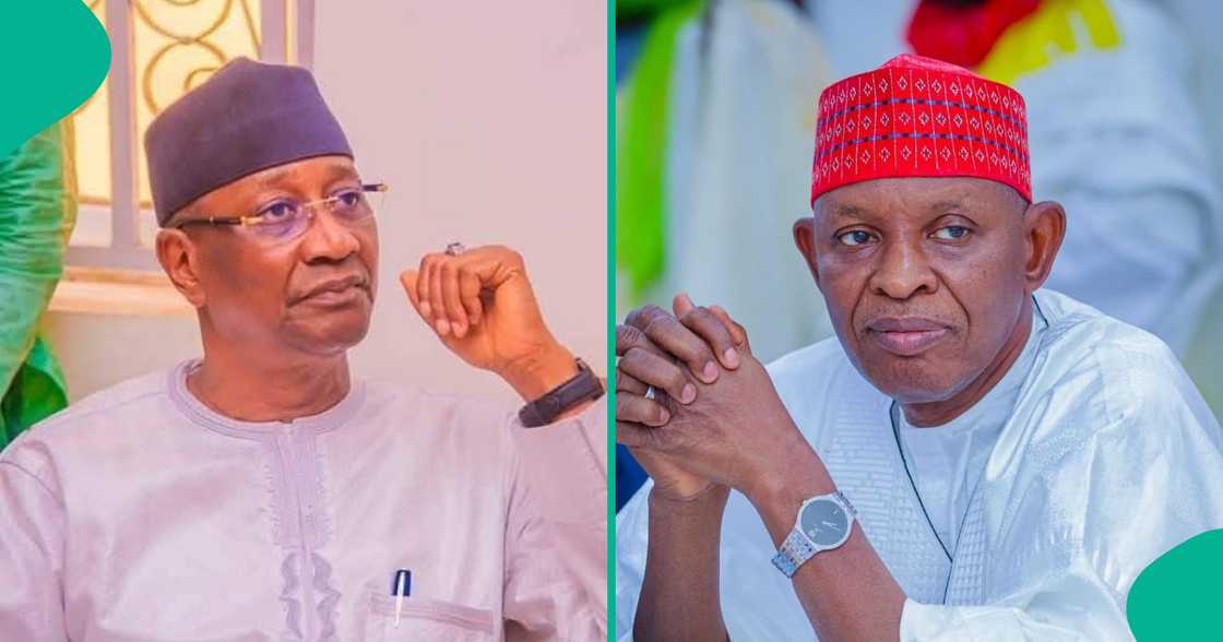 Muhammad Garba da Gwamna Abba. Muhammad Garba da Gwamna Abba.