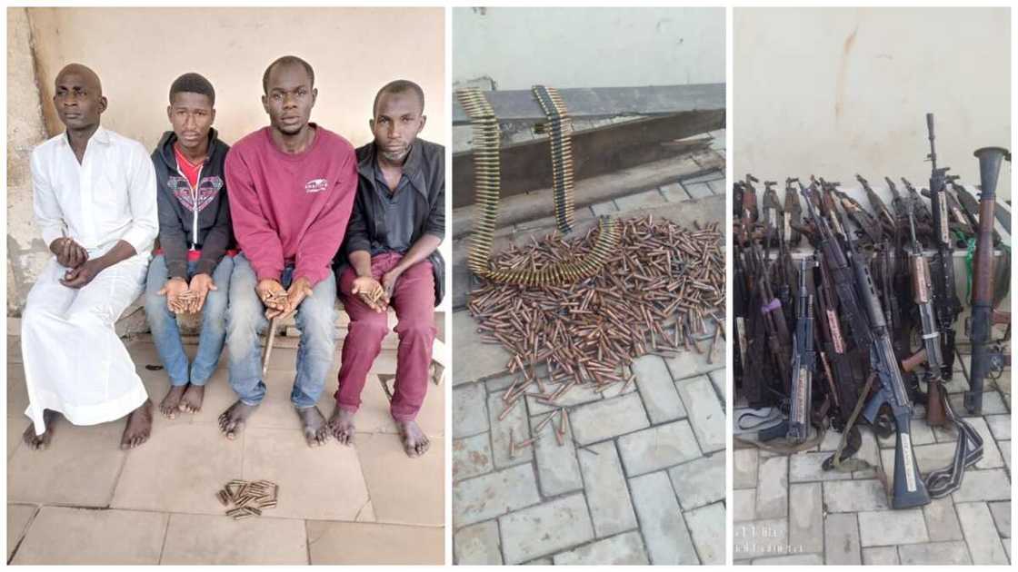 Insecurity, Police, Suspected Arms Dealers, Jos, Taraba, IGP Usman Baba, CSP Muyiwa Adejobi Insecurity, Police, Suspected Arms Dealers, Jos, Taraba, IGP Usman Baba, CSP Muyiwa Adejobi