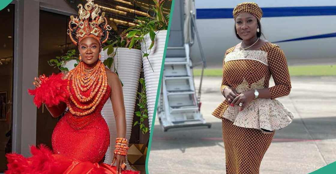 Mercy Johnson-Okojie wearing traditional outfits Mercy Johnson-Okojie wearing traditional outfits