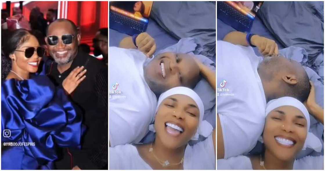 Actress Iyabo Ojo and her man Paulo Actress Iyabo Ojo and her man Paulo