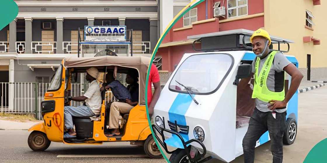 Tricycles riders in Nigeria