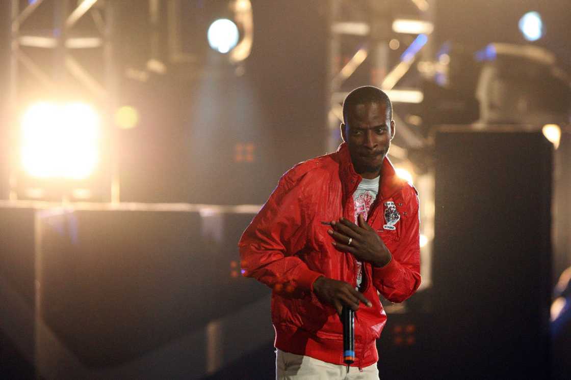 9ice performs on stage at the MTV Africa Music Awards