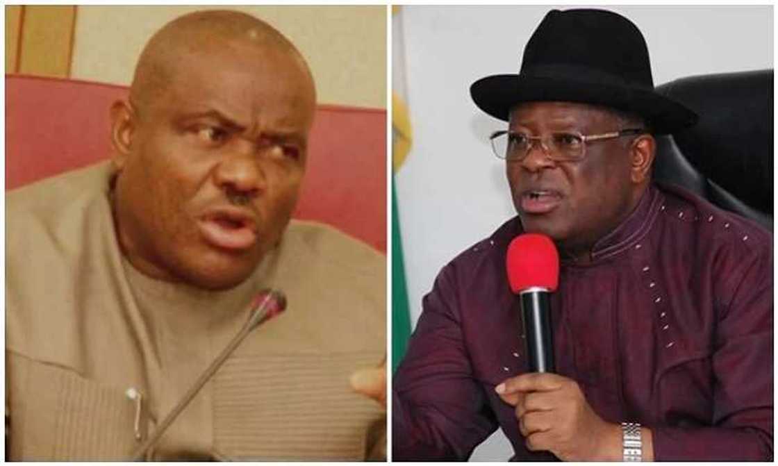 Ya kamata a duba kwakwalwarka, kada Allah ya maimaita mana irin Buhari: Wike ga Umahi