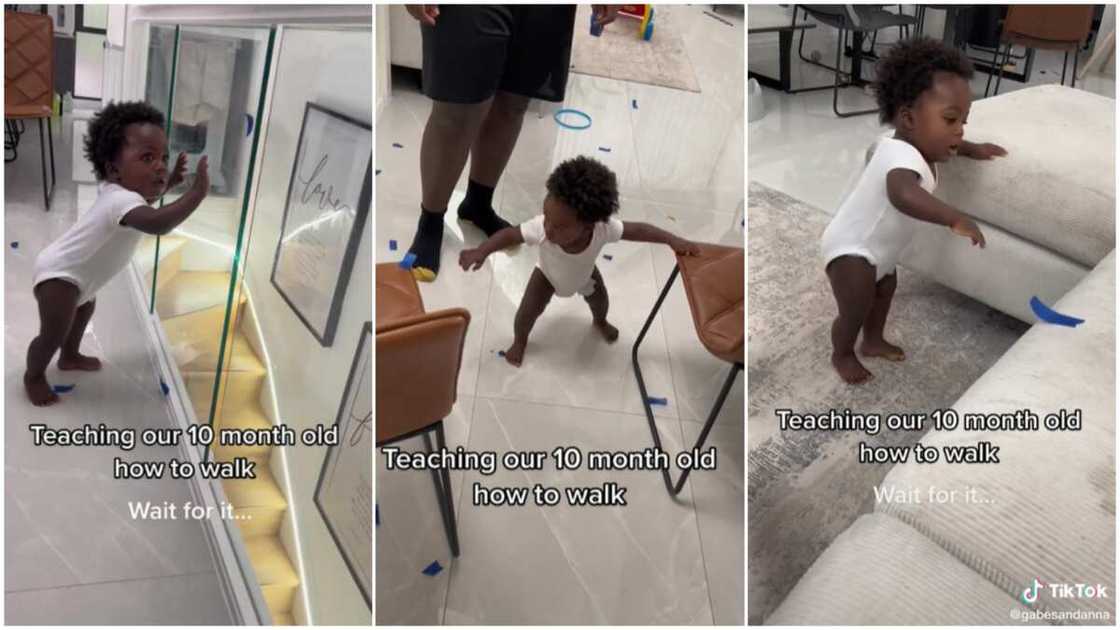 Teaching baby how to walk/kid celebrated himself by clapping. Teaching baby how to walk/kid celebrated himself by clapping.