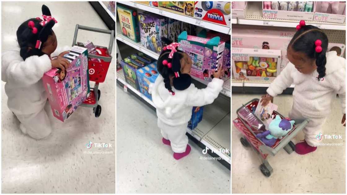 Shopping as a family/little girl in a supermarket. Shopping as a family/little girl in a supermarket.