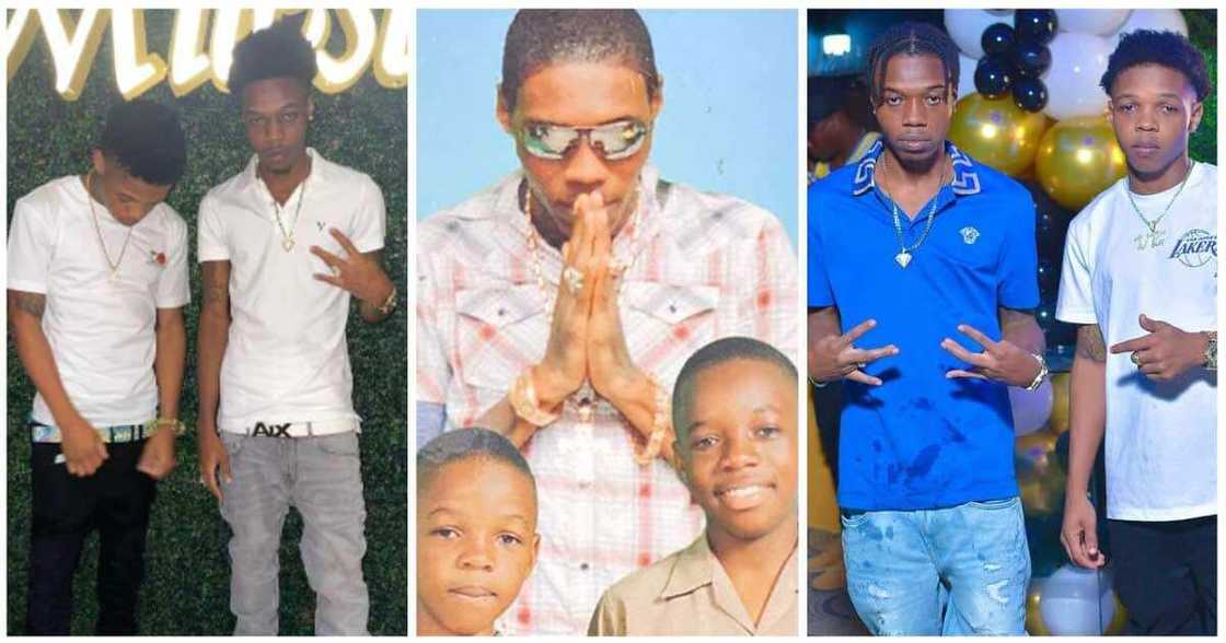 Vybz Kartel's sons. Vybz Kartel's sons.