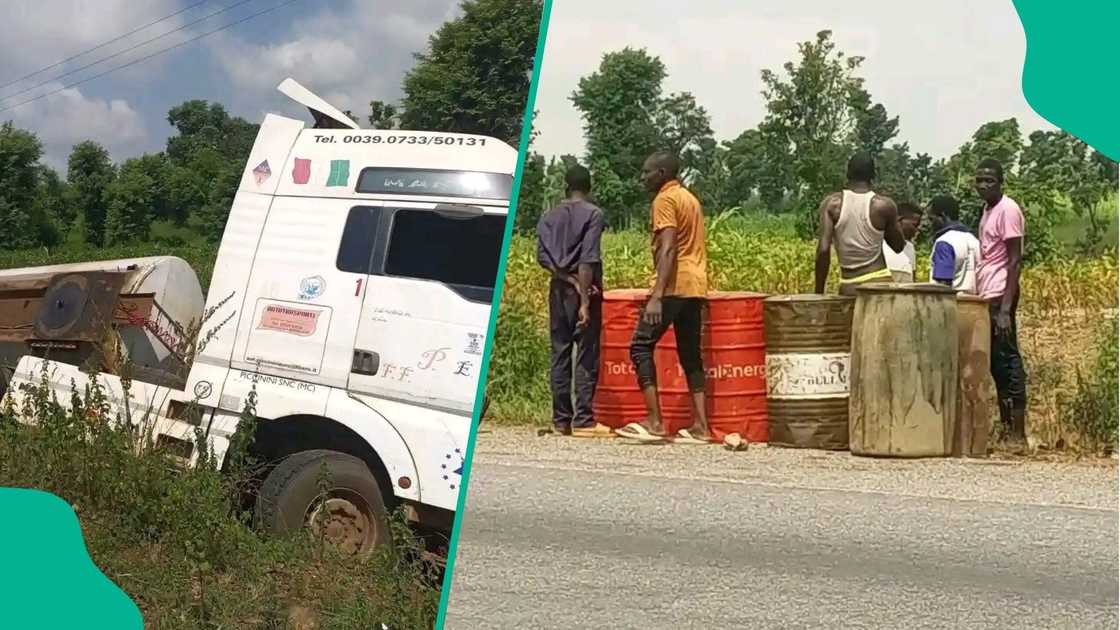 Tankar mai ta kife a Lapai, Neja