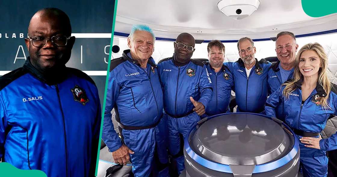 Nigerian lawyer becomes first from the country to travel to space Nigerian lawyer becomes first from the country to travel to space