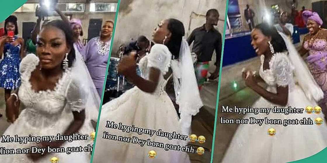 Nigerian bride goes gaga on wedding day Nigerian bride goes gaga on wedding day
