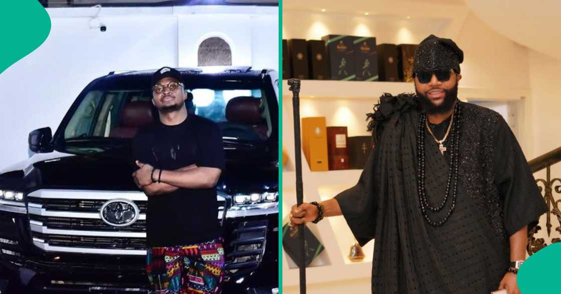 Funnybone gushes over gift from E-Money as he appreciates him.