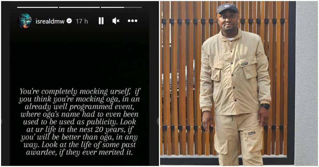 Israel DMW blasts those taunting Davido over Grammy Loss Israel DMW blasts those taunting Davido over Grammy Loss