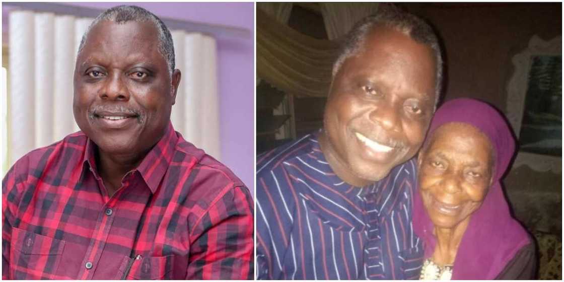 Dele Odule Visits Oldest Female Yoruba Actress, 90-year-old Iya Osogbo, shares photo Dele Odule Visits Oldest Female Yoruba Actress, 90-year-old Iya Osogbo, shares photo