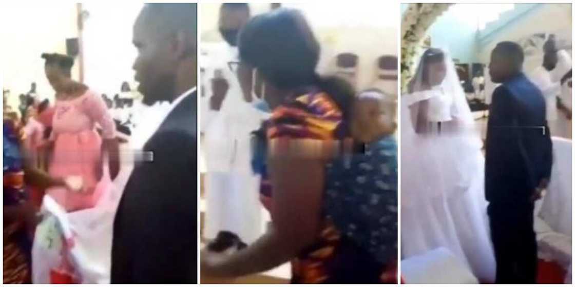 Yadda uwargida ta hargitsa taron bikin mijinta da wata budurwa (Bidiyo) Yadda uwargida ta hargitsa taron bikin mijinta da wata budurwa (Bidiyo)