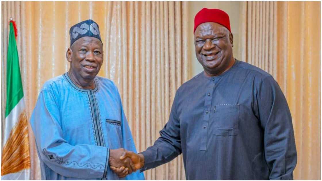 Chief Anyim Pius Anyim/Abdullahi Ganduje/APC/Bola Tinubu/PDP/Presidency