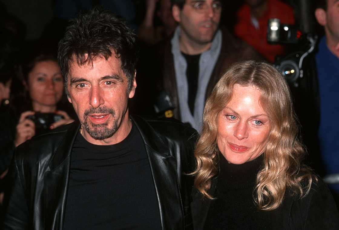 Al Pacino and Beverly D'Angelo during "The Insider" - New York Premiere
