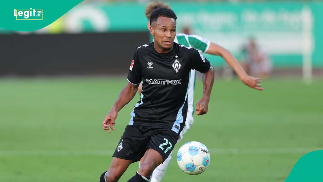 Felix Agu currently plays left-back for Werder Bremen.