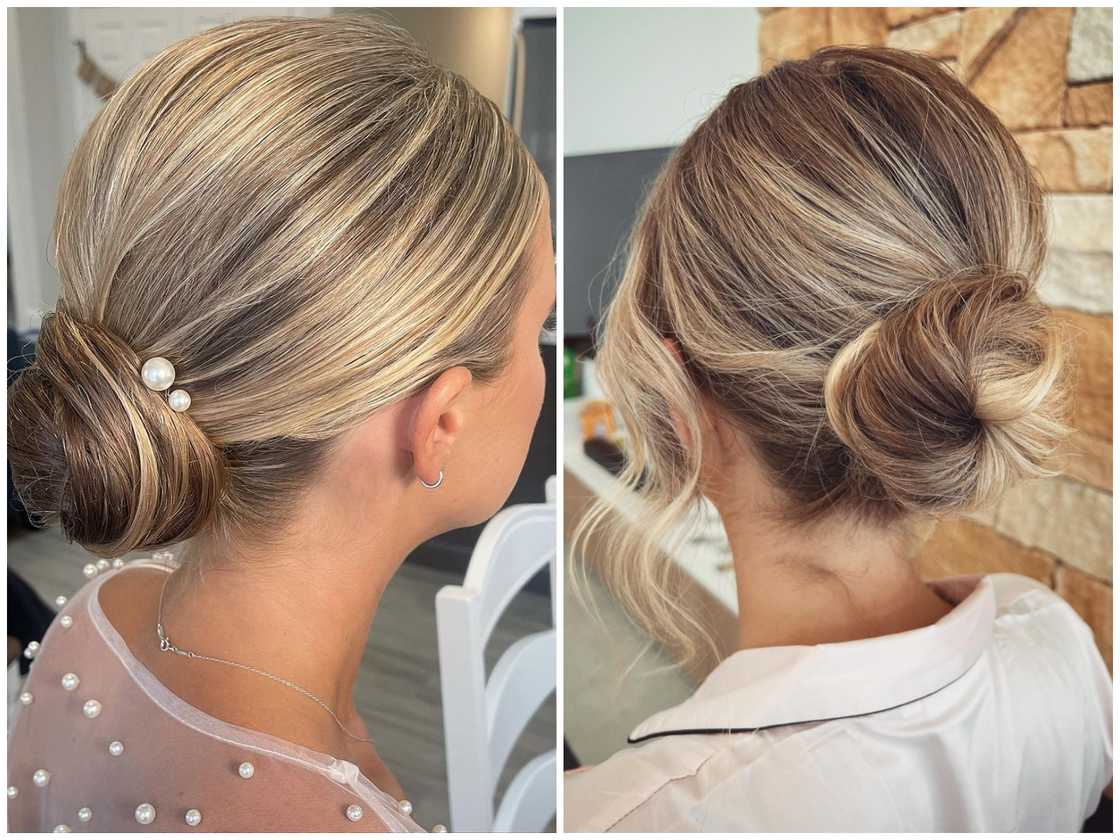 Classy chignon