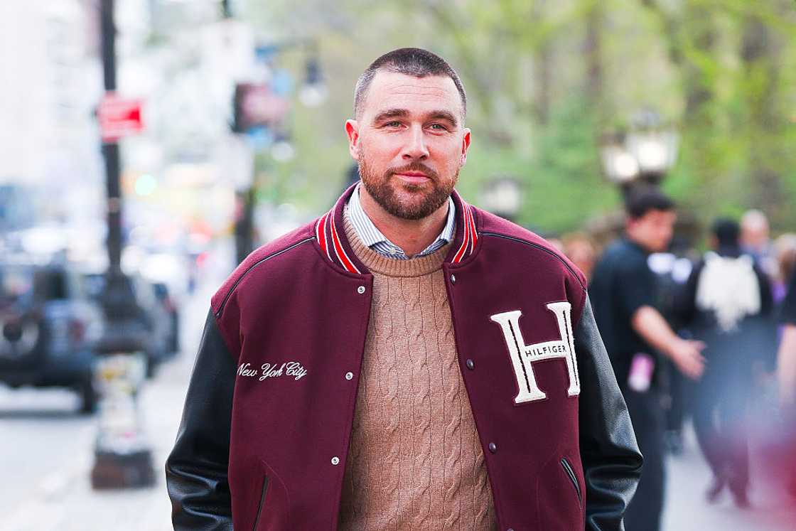Travis Kelce attends a fashion event Travis Kelce attends a fashion event