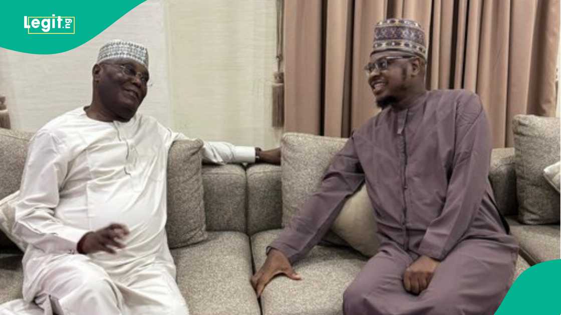 Atiku yana tattaunawa da Sheikh Pantami a Abuja Atiku yana tattaunawa da Sheikh Pantami a Abuja