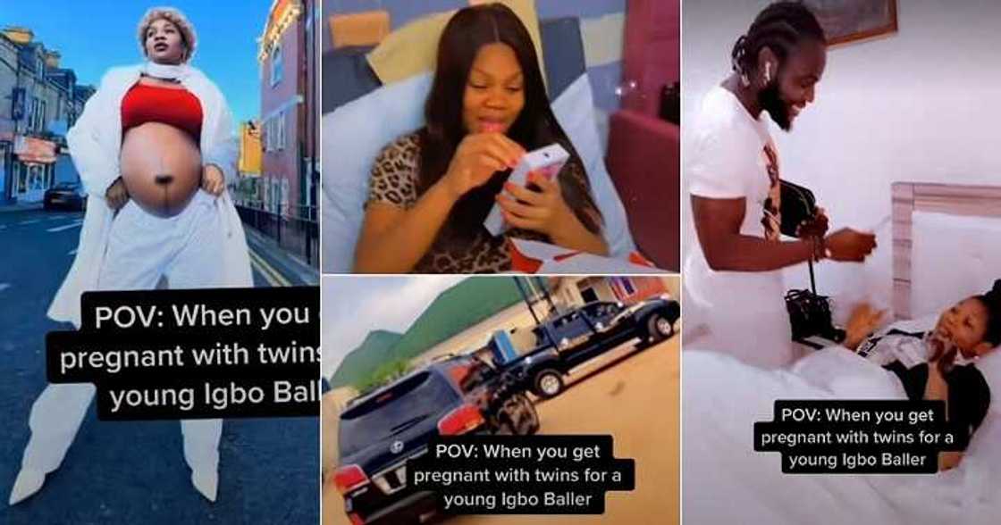 Lady pregnant for Igbo billionaire