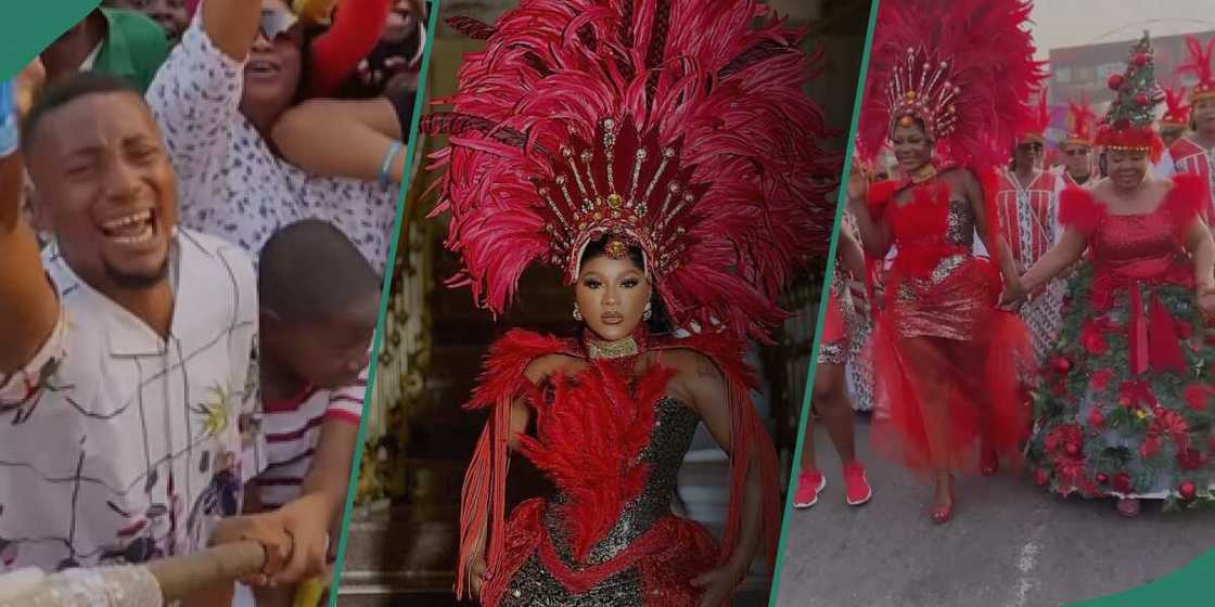 Destiny Etiko attends Calabar Carnival Destiny Etiko attends Calabar Carnival