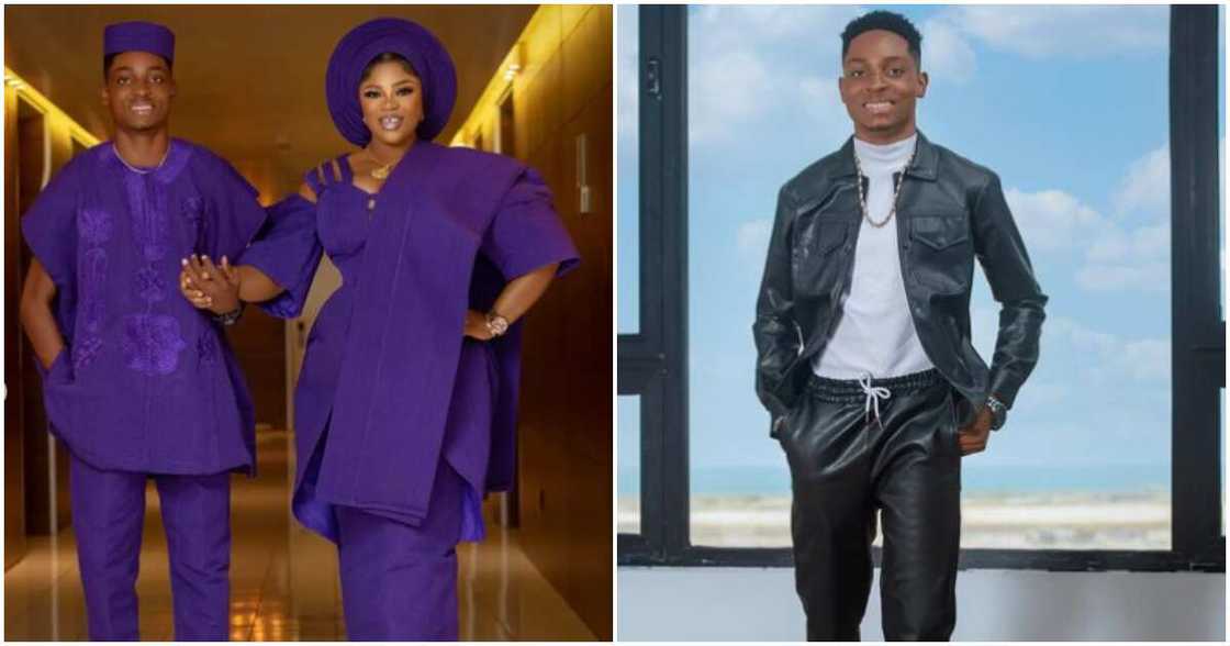 Actress Eniola Ajao's son Actress Eniola Ajao's son