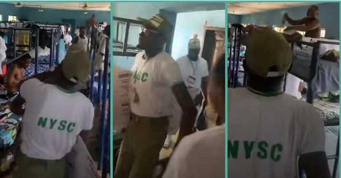 Drama as hostel mates welcome corper who won N700,000 Drama as hostel mates welcome corper who won N700,000