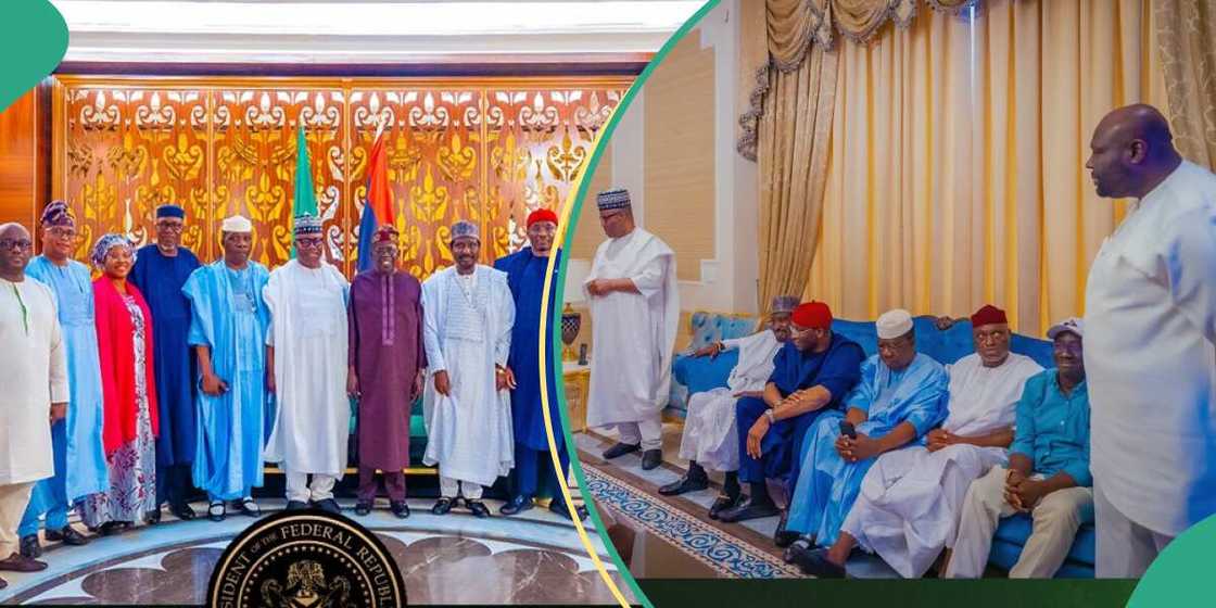 Tinubu receives members of the National Assembly Tinubu receives members of the National Assembly