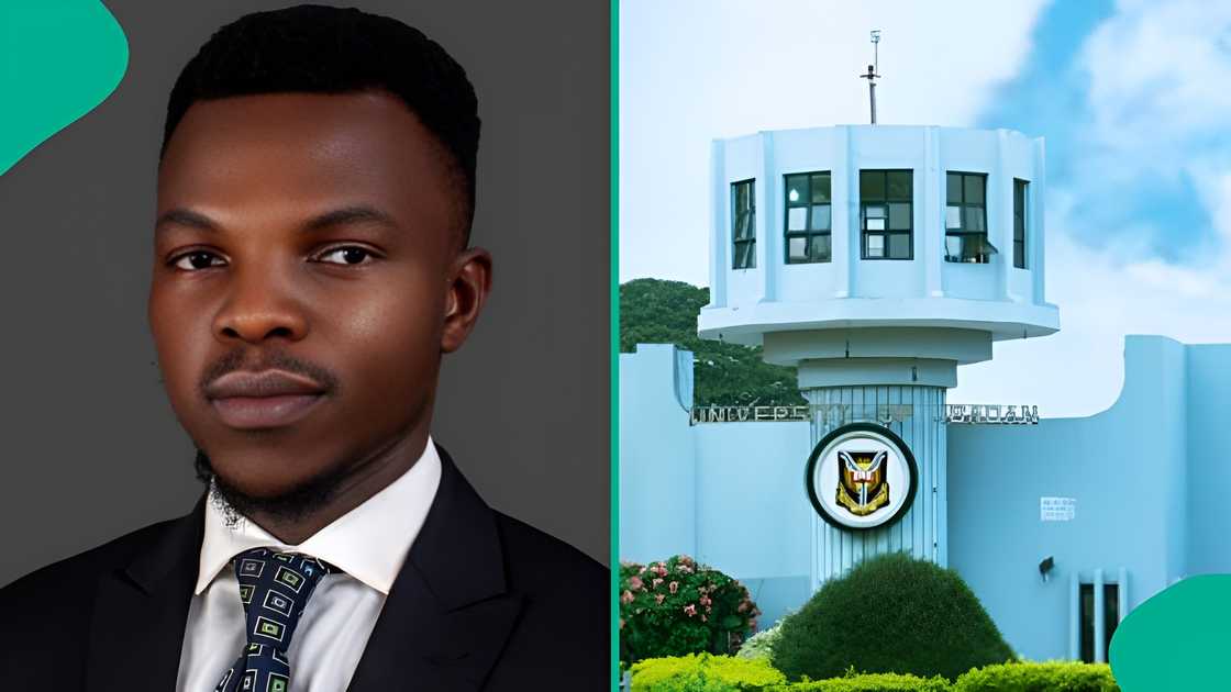 A University of Ibadan (UI) law graduate, Kareem Ogbodo, went viral online after sharing his final-year project on digital necromancy, recalling his years hawking food in Lagos.