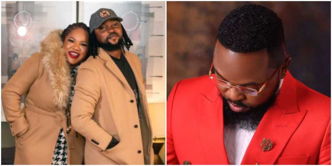 Toyin and her hubby Toyin and her hubby