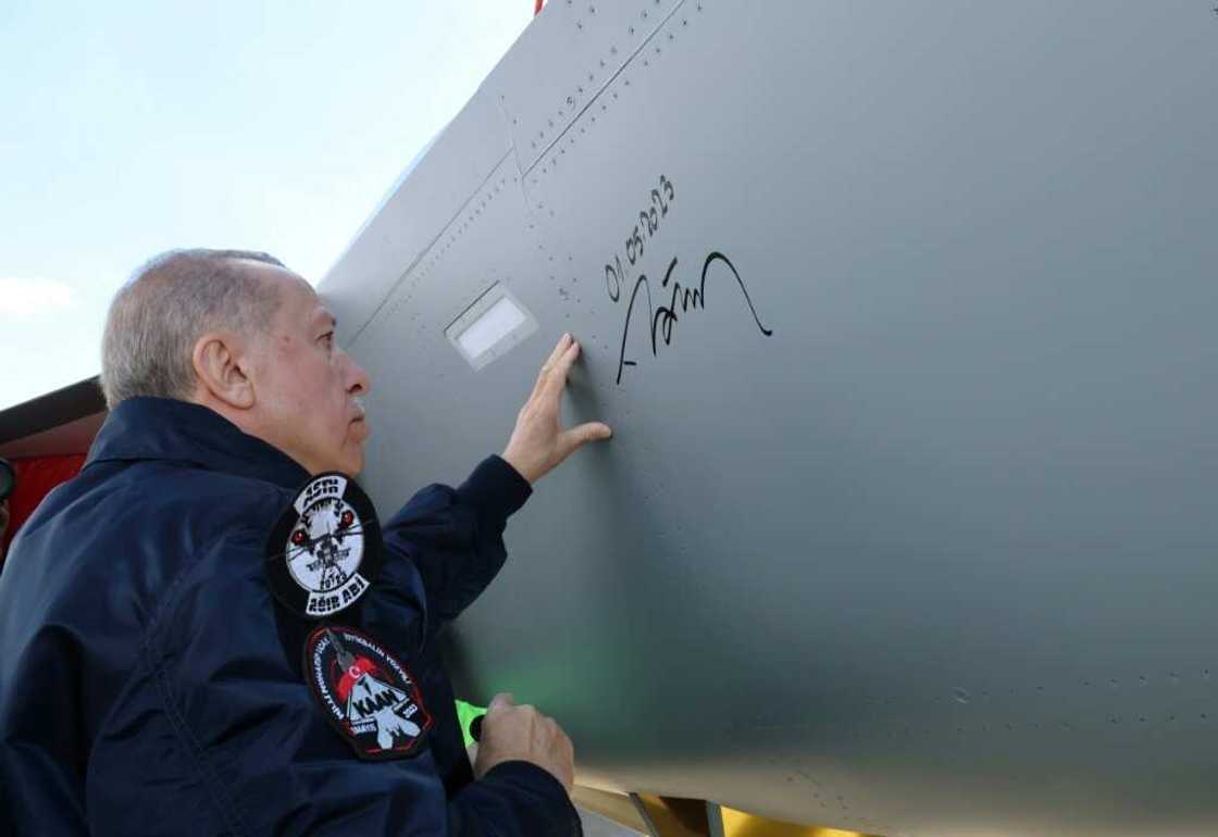 President Recep Tayyip Erdogan has kept up state support for Turkish arms firms President Recep Tayyip Erdogan has kept up state support for Turkish arms firms