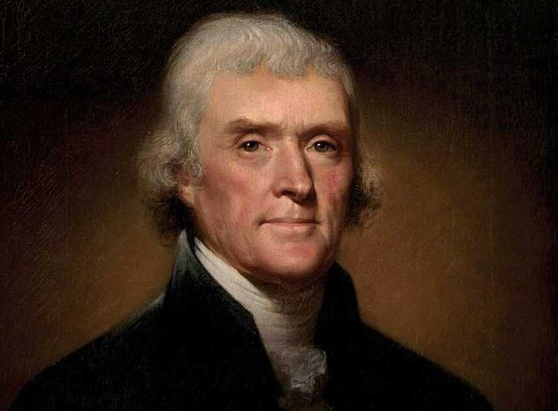 Portrait of Thomas Jefferson