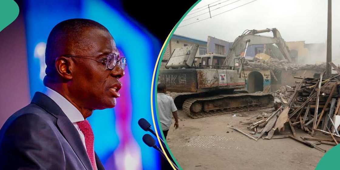 Sanwo-Olu, Lagos State, Demolition, Pregnant woman Sanwo-Olu, Lagos State, Demolition, Pregnant woman