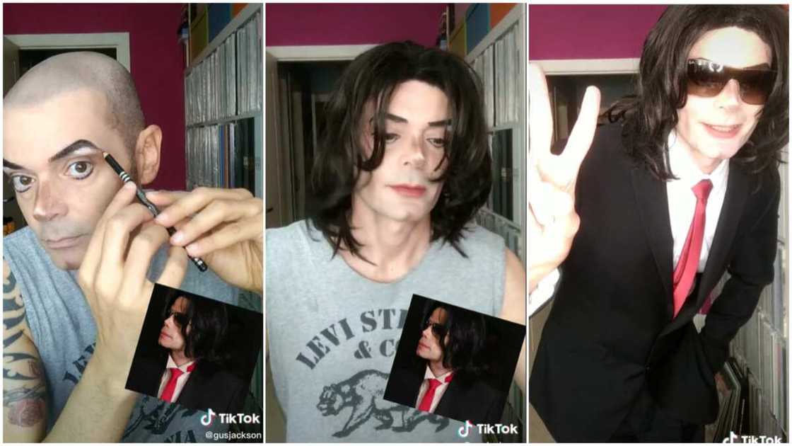 Bringing Michael Jackson back/man uses makeup. Bringing Michael Jackson back/man uses makeup.
