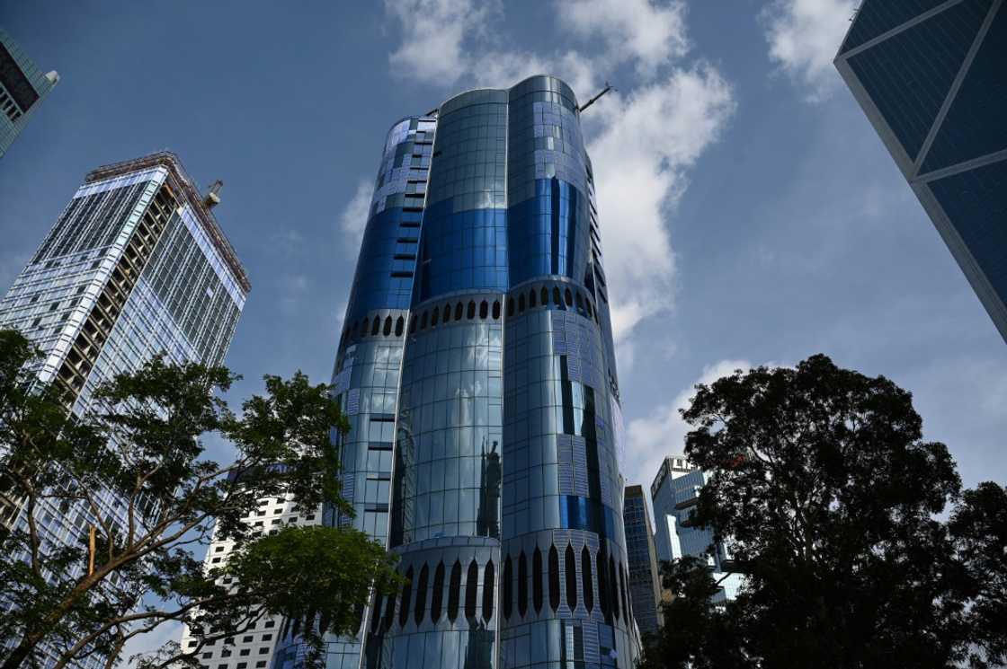 The Henderson, a skyscraper designed by Zaha Hadid Architects located in Hong Kong's finance district, opened last year